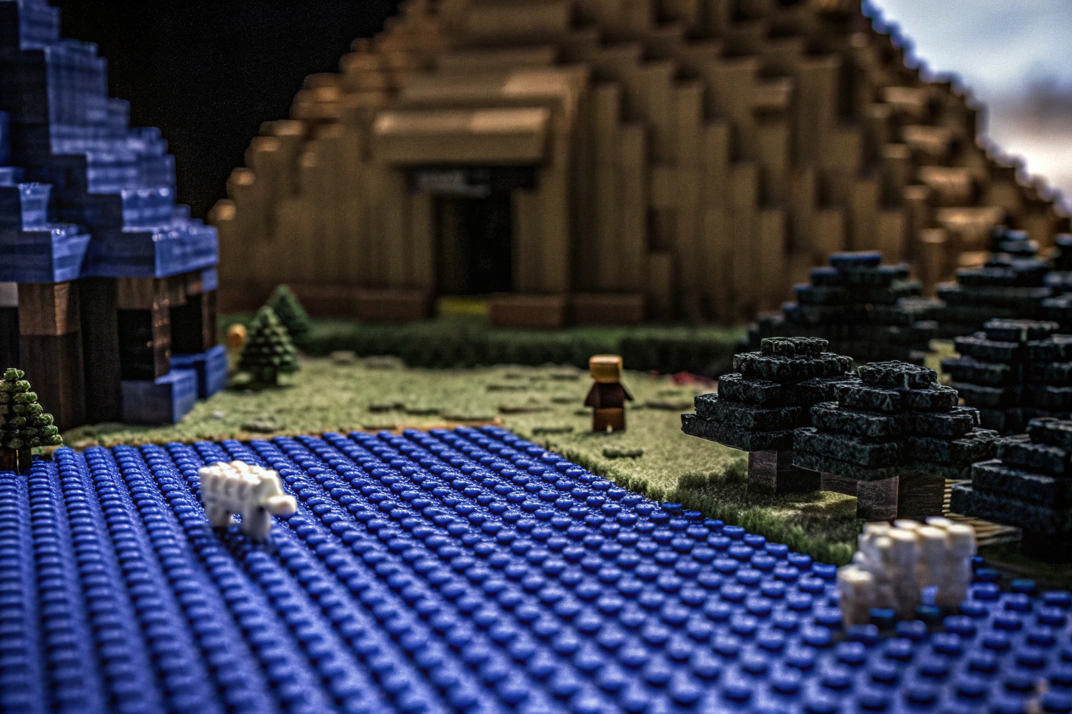 LEGO Minecraft Landschaft