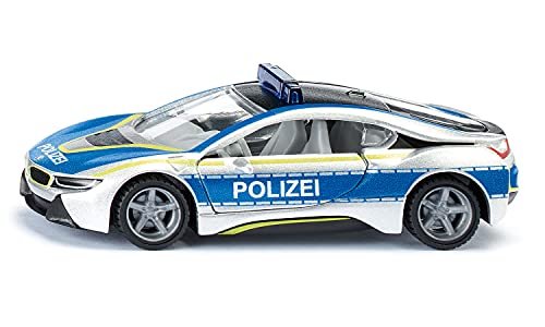 siku 2303, BMW i8 Polizeiauto, Metall/Kunststoff